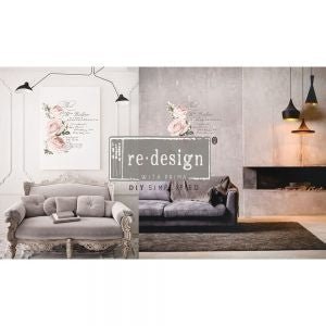 CHATELLERAULT - 27" x 32.6" - Redesign Decor Transfer Decal - Furniture Transfer - Baillea's Interiors -