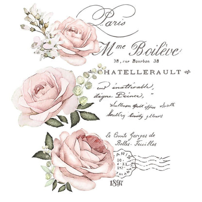 CHATELLERAULT - 27" x 32.6" - Redesign Decor Transfer Decal - Furniture Transfer - Baillea's Interiors -