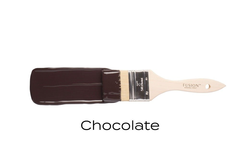CHOCOLATE - Fusion Mineral Paint - 37ml, 500ml - Paint - All In One - Baillea's Interiors -