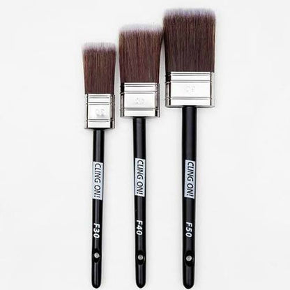 CLING ON Flat Furniture Paint Brushes - various sizes - Brush - Baillea's Interiors -