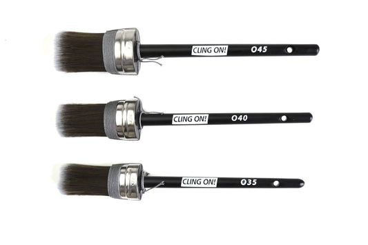 CLING ON Oval Synthetic Furniture Paint Brush - various sizes - Brush - Baillea's Interiors -