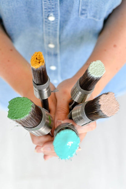 CLING ON Round Synthetic Furniture Paint Brush - various sizes - Brush - Baillea's Interiors -