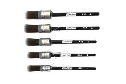 CLING ON Round Synthetic Furniture Paint Brush - various sizes - Brush - Baillea's Interiors -