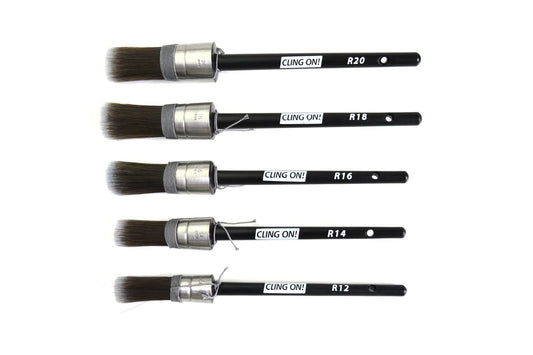 CLING ON Round Synthetic Furniture Paint Brush - various sizes - Brush - Baillea's Interiors -