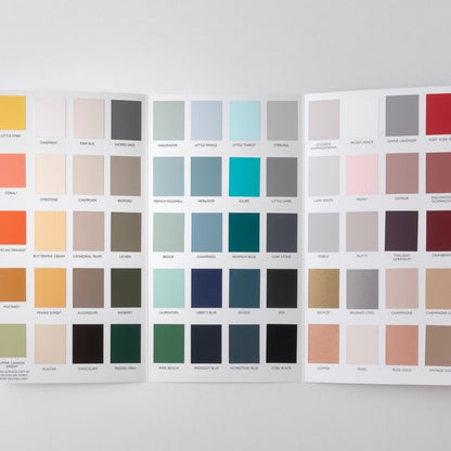 Colour Chart Fusion Mineral Paint 2024 - Paint - All In One - Baillea's Interiors -