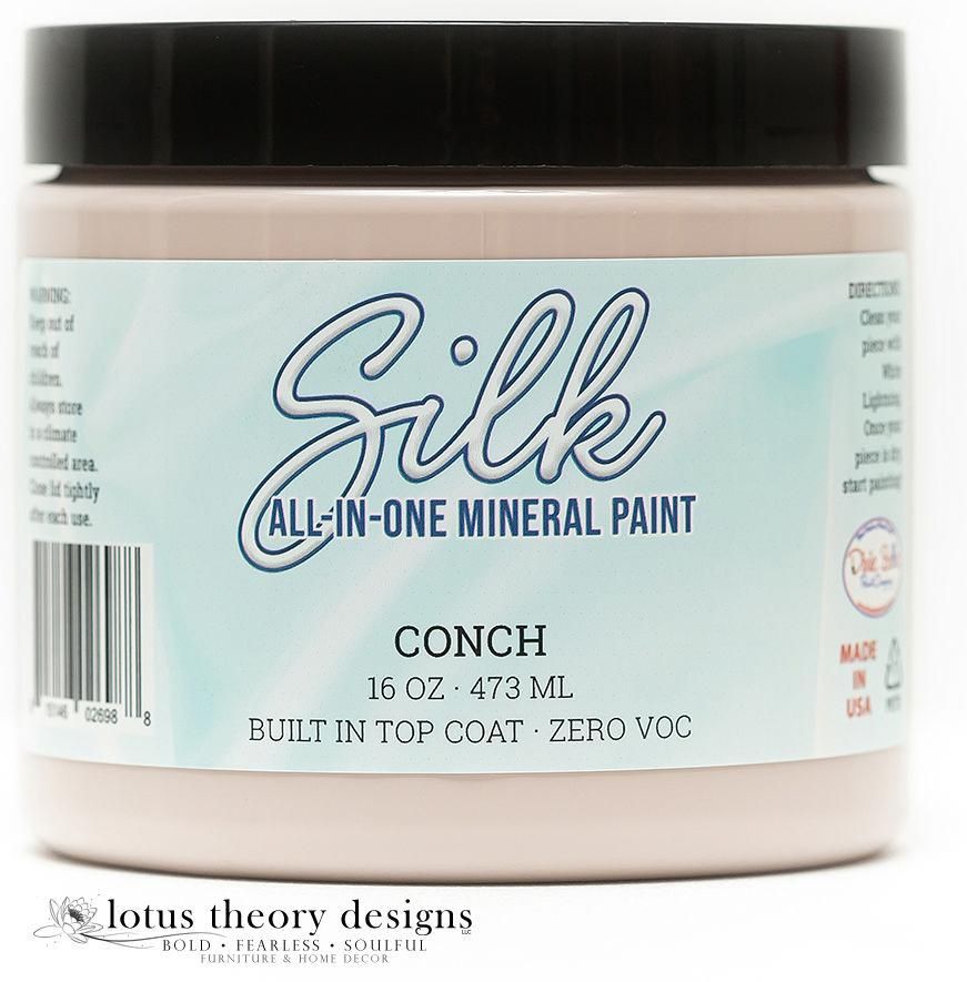 CONCH Silk All-In-One Mineral Paint - 118ml - 473ml - Dixie Belle Paint - Paint - All In One - Baillea's Interiors -