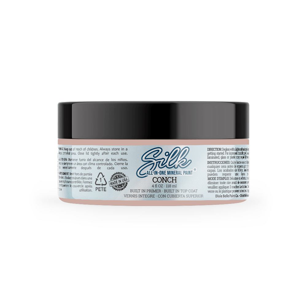CONCH Silk All-In-One Mineral Paint - 118ml - 473ml - Dixie Belle Paint - Paint - All In One - Baillea's Interiors -