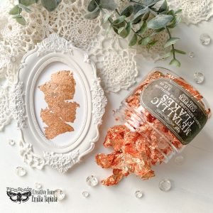 COPPER - Metallic Metal Gilding Flakes - Finnabair Art Ingredients - 150ml - Foils - Baillea's Interiors -