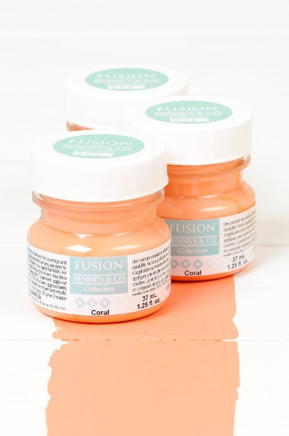 CORAL - Fusion Mineral Paint - 37ml, 500ml - Paint - All In One - Baillea's Interiors -