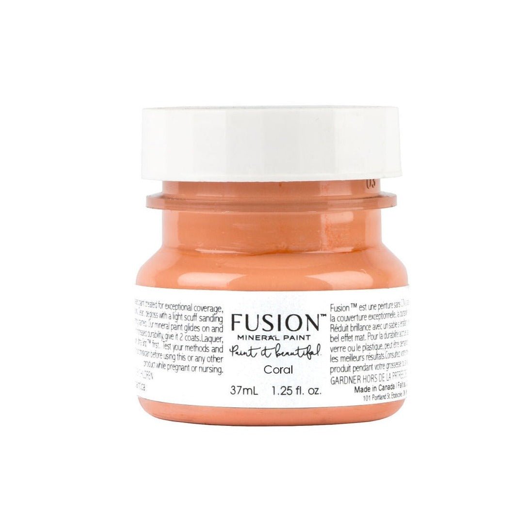CORAL - Fusion Mineral Paint - 37ml, 500ml - Paint - All In One - Baillea's Interiors -