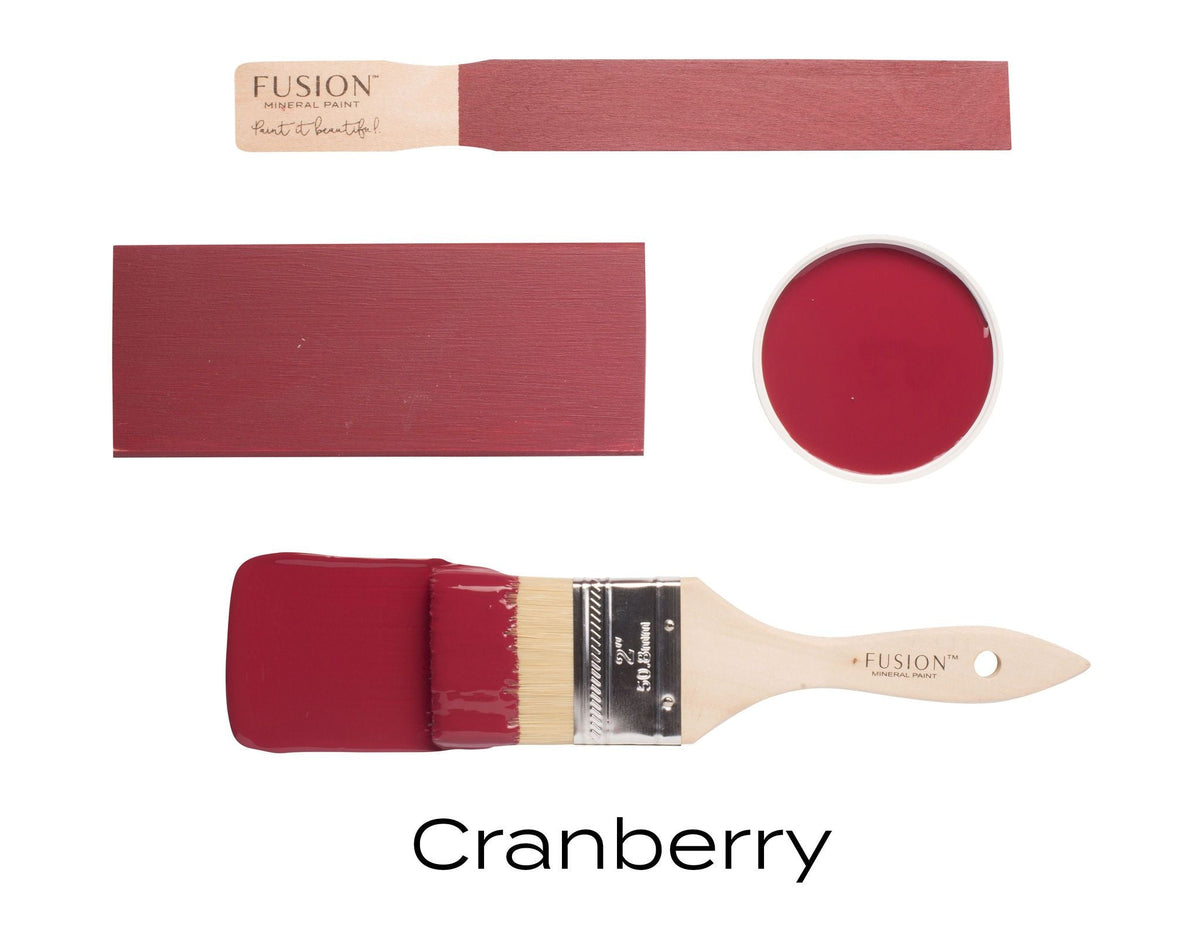 CRANBERRY - Fusion Mineral Paint - 37ml, 500ml - Paint - All In One - Baillea's Interiors -