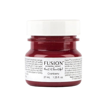 CRANBERRY - Fusion Mineral Paint - 37ml, 500ml - Paint - All In One - Baillea's Interiors -