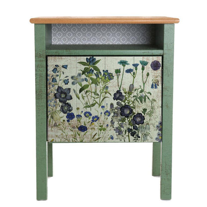 Decoupage Decor Tissue Paper - BLUE MEADOWS - 48.3cm x 76.2cm - Re-Design with Prima - Decoupage - Baillea's Interiors -