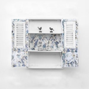 Decoupage Decor Tissue Paper - COBALT FLOURISH - 48.3cm x 76.2cm - Re-Design with Prima - Decoupage - Baillea's Interiors -