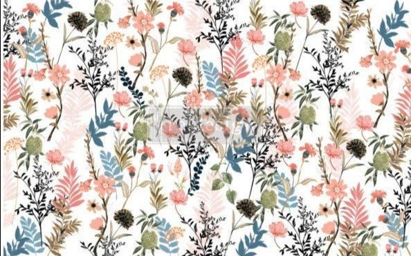 Decoupage Decor Tissue Paper - PRETTY MEADOWS - 48.3 cm x 76.2 cm Re-Design with Prima - Decoupage - Baillea's Interiors -