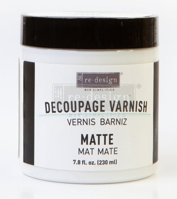 DECOUPAGE GEL VARNISH - Matte - 230ml - ReDesign with Prima - Decoupage - Baillea's Interiors -