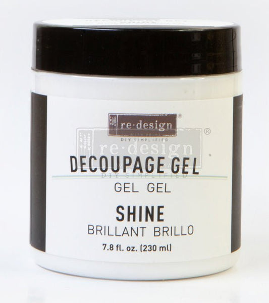 DECOUPAGE GEL VARNISH - Shine - 230ml - ReDesign with Prima - Decoupage - Baillea's Interiors -