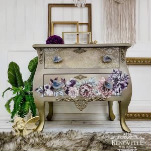 DIAMOND FLOURISH Decor Stencils 43.8cm x 53.3cm by ReDesign with Prima - Stencil - Baillea's Interiors -