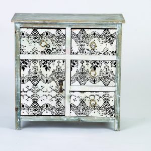 DISTRESSED WALLPAPER Decor Stencils 45.7cm x 53.3cm by ReDesign with Prima - Stencil - Baillea's Interiors -