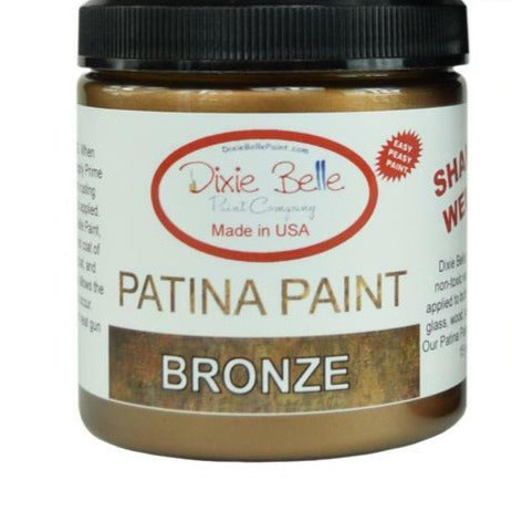 PATINA PAINT- Bronze, Copper and Iron Effect - Dixie Belle - 8oz
