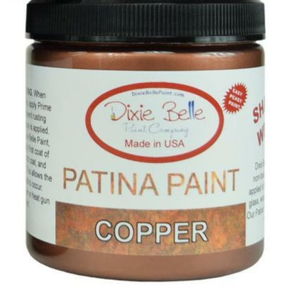 PATINA PAINT- Bronze, Copper and Iron Effect - Dixie Belle - 8oz