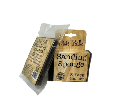 SANDING SPONGE - Flexible Foam Backed - single or 3 pack