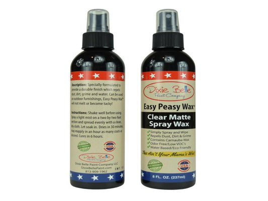 Easy Peasy Wax Spray - 8oz/236ml - Dixie Belle Paint Products - Waxes - Baillea's Interiors -