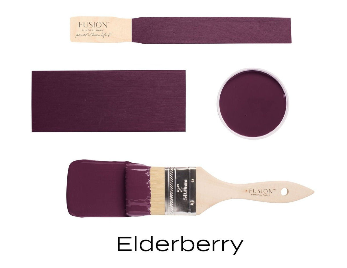 ELDERBERRY - Fusion Mineral Paint - 37ml, 500ml - Paint - All In One - Baillea's Interiors -