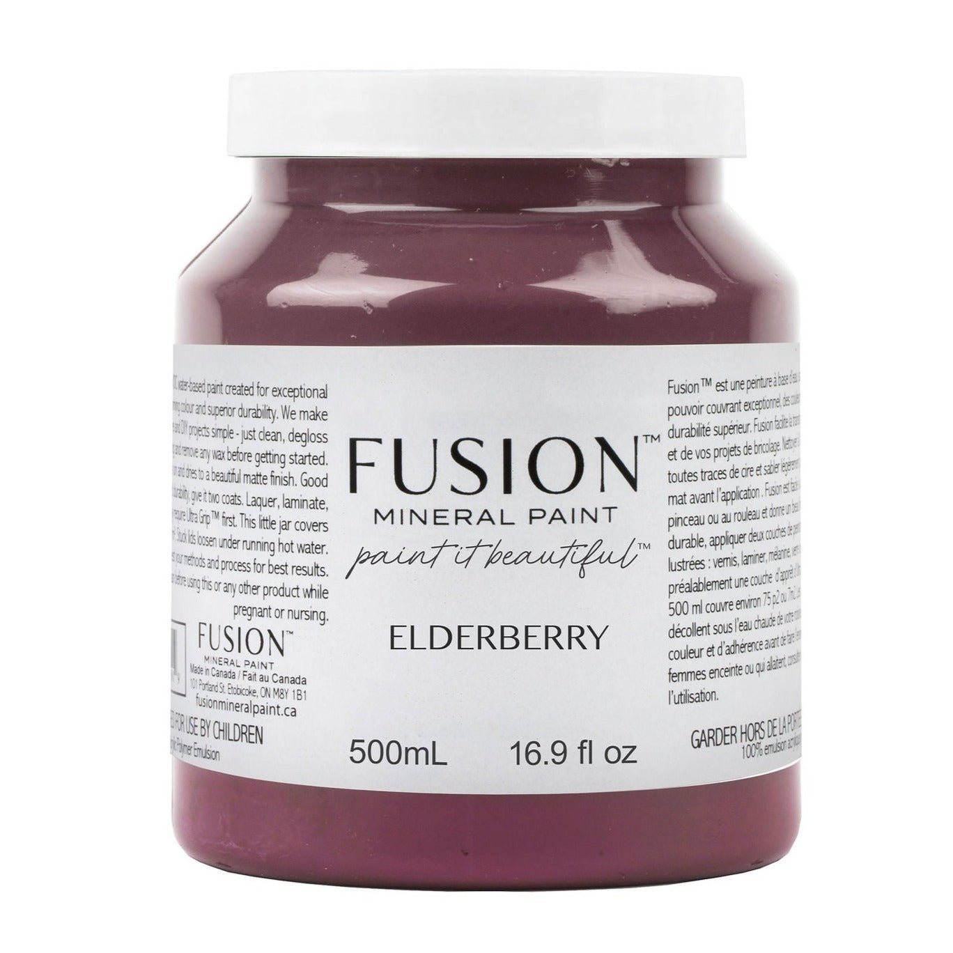 ELDERBERRY - Fusion Mineral Paint - 37ml, 500ml - Paint - All In One - Baillea's Interiors -