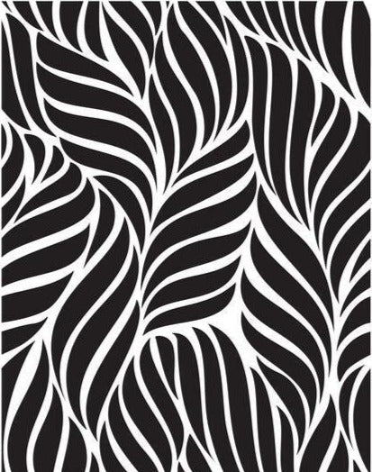 ENCHANTED GARDEN 4 Part Stencils 17.78cm x 22.86cm each by Belles and Whistles - Stencil - Baillea's Interiors -