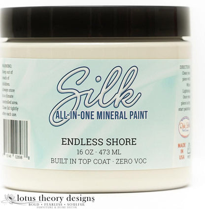ENDLESS SHORE Silk All-In-One Mineral Paint - 118ml - 473ml - 946ml Dixie Belle Paint - Paint - All In One - Baillea's Interiors -