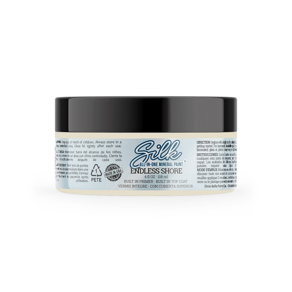 ENDLESS SHORE Silk All-In-One Mineral Paint - 118ml - 473ml - 946ml Dixie Belle Paint - Paint - All In One - Baillea's Interiors -