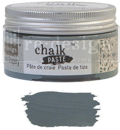 ENGLISH DRAPERY Chalk Paste Re-Design with Prima, Mixed Media - Raised Stencil Medium, 100ml - Chalk Paste - Baillea's Interiors -