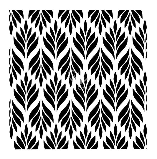 EVERGREEN Stencil - 50cm X 50cm - Stencil - Baillea's Interiors -