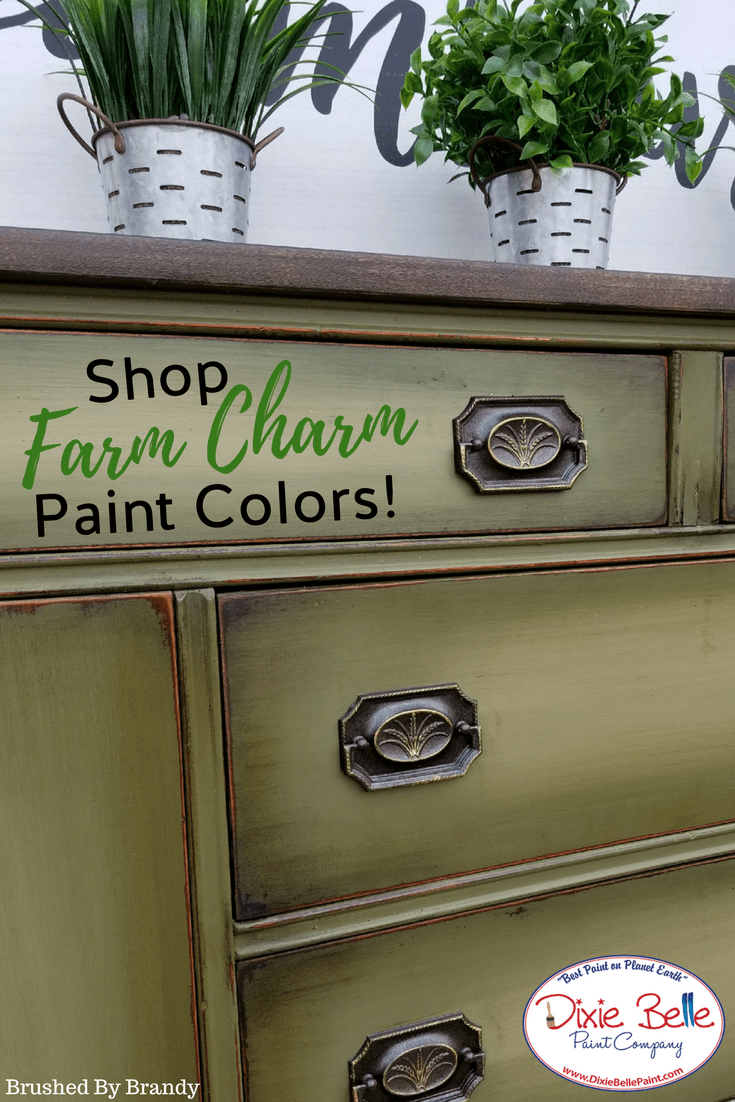 FARMHOUSE GREEN - Dixie Belle - Celery Green Chalk Mineral Paint - 118ml/4oz - 236ml/8oz - 473ml/16oz - 946ml - Paint - Chalk and Mineral - Baillea's Interiors -