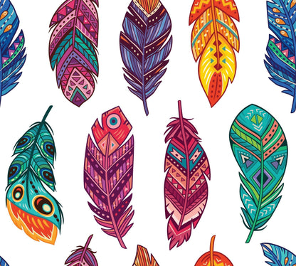 FEATHERS - Rice Paper for Decoupage– 3 sheets 11.81″ X 12.6″ - Belles and Whistles - Decoupage - Baillea's Interiors -