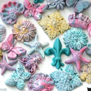 FLEUR DE LIS Decor Mould Re-Design with Prima 8" x 5" - Moulds - Baillea's Interiors -