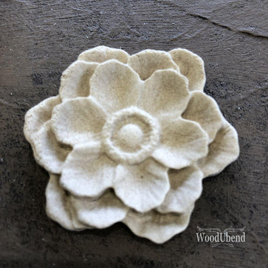 FLOWER Decorative Antique Moulding Applique WoodUbend 0355 - Moulding - Baillea's Interiors -
