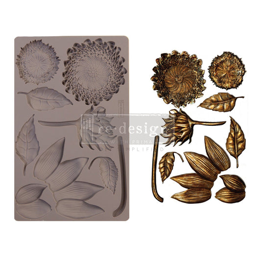 FOREST TREASURE Decor Mould Re-Design with Prima 8" x 5" - Moulds - Baillea's Interiors -