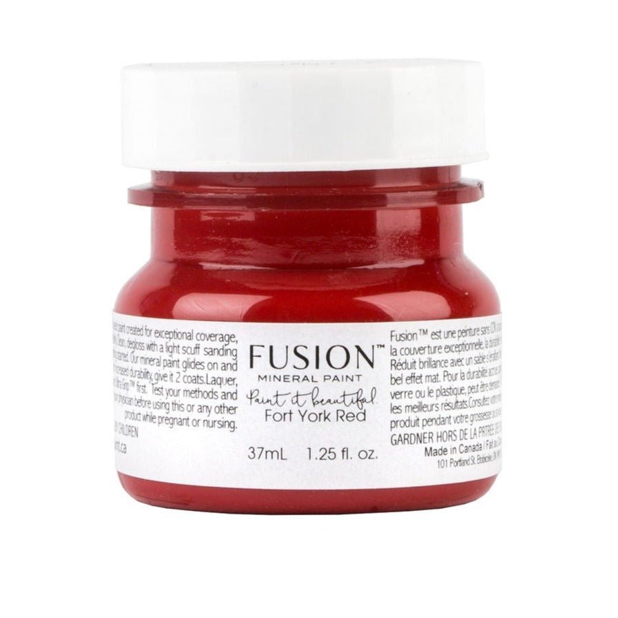FORT YORK RED - Fusion Mineral Paint - 37ml, 500ml - Paint - All In One - Baillea's Interiors -