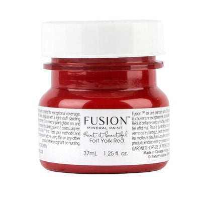 FORT YORK RED - Fusion Mineral Paint - 37ml, 500ml - Paint - All In One - Baillea's Interiors -