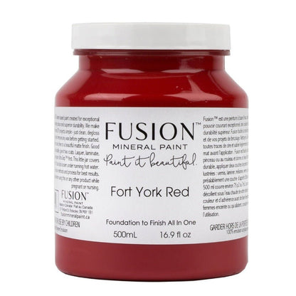 FORT YORK RED - Fusion Mineral Paint - 37ml, 500ml - Paint - All In One - Baillea's Interiors -