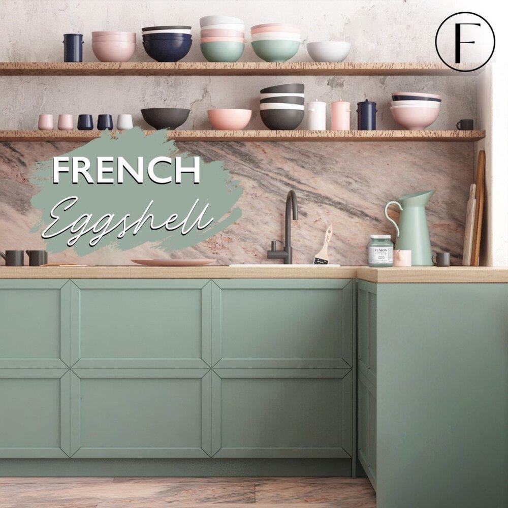 FRENCH EGGSHELL - Fusion Mineral Paint - 37ml, 500ml - Paint - All In One - Baillea's Interiors -