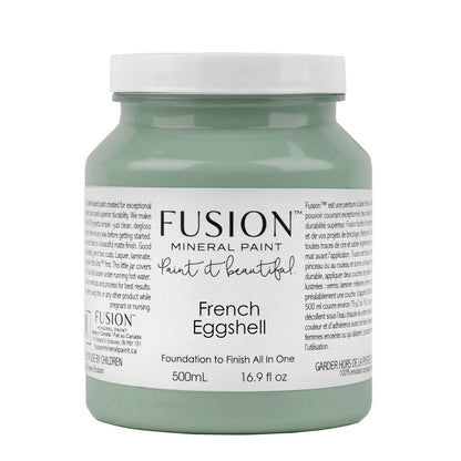 FRENCH EGGSHELL - Fusion Mineral Paint - 37ml, 500ml - Paint - All In One - Baillea's Interiors -