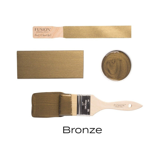 Fusion Metallics - BRONZE - 37ml/250ml - Paint - Metallic - Baillea's Interiors -