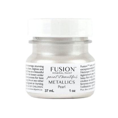 Fusion Metallics - PEARL - 37ml/250ml - Paint - Metallic - Baillea's Interiors -