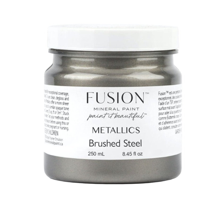 Fusion Metallics - BRUSHED STEEL - 37ml/250ml