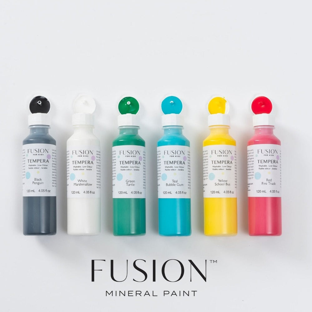 KIDS RAINBOW PAINT PACK - 6 X 120ml bottle - Fusion Mineral Paint