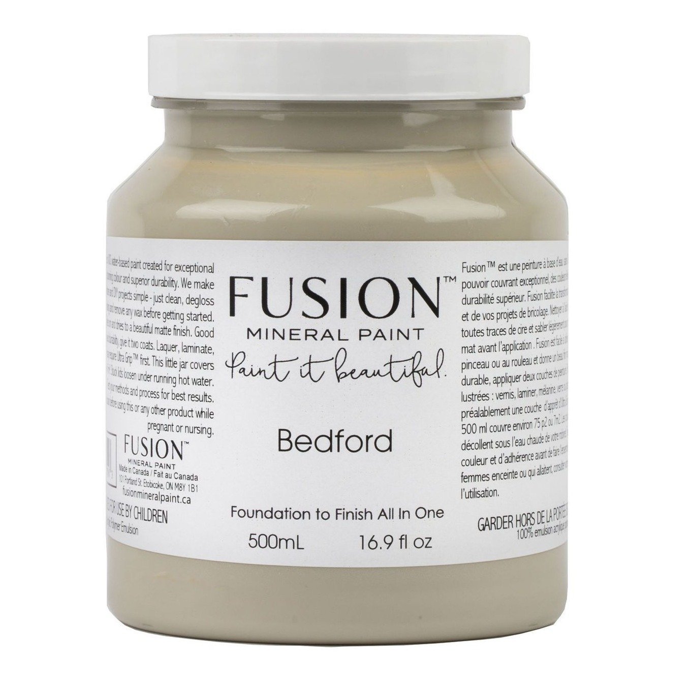 BEDFORD - Fusion Mineral Paint - 37ml, 500ml