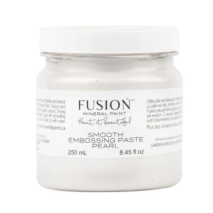 SMOOTH EMBOSSING PASTE PEARL - Fusion Mineral Paint - 250ml